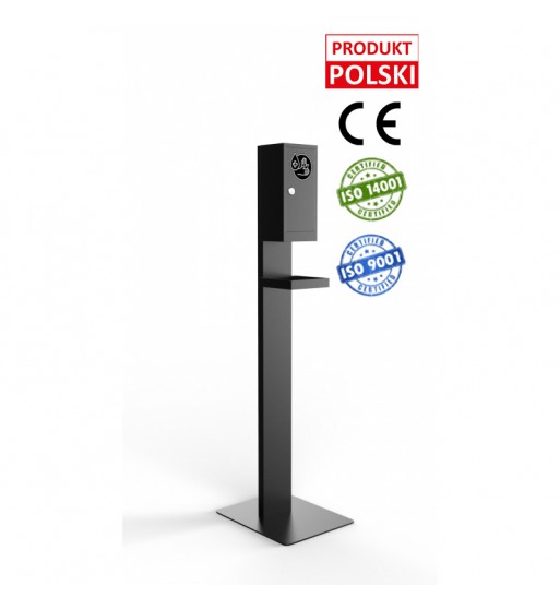 Bezdotykowy dozownik płynu do dezynfekcji rąk stand V2 DOZ-002ATSV2