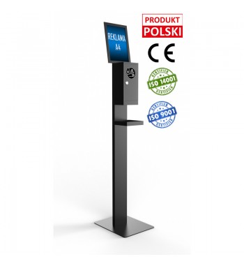 Bezdotykowy dozownik płynu do dezynfekcji rąk stand V3 DOZ-002ATSV3