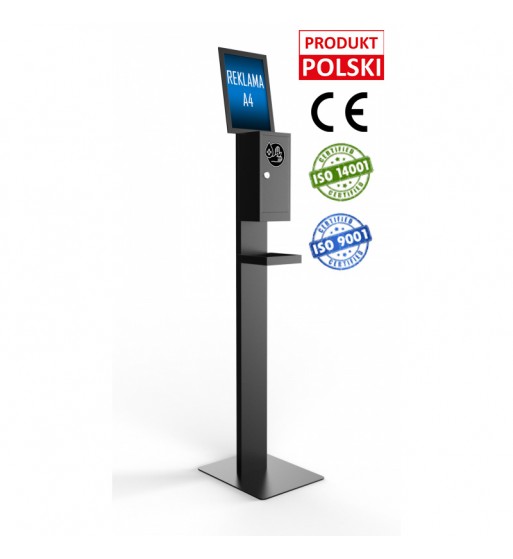 Bezdotykowy dozownik płynu do dezynfekcji rąk stand V3 DOZ-002ATSV3